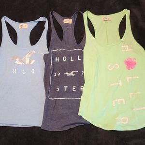 SOLD!! Hollister Tank Bundle